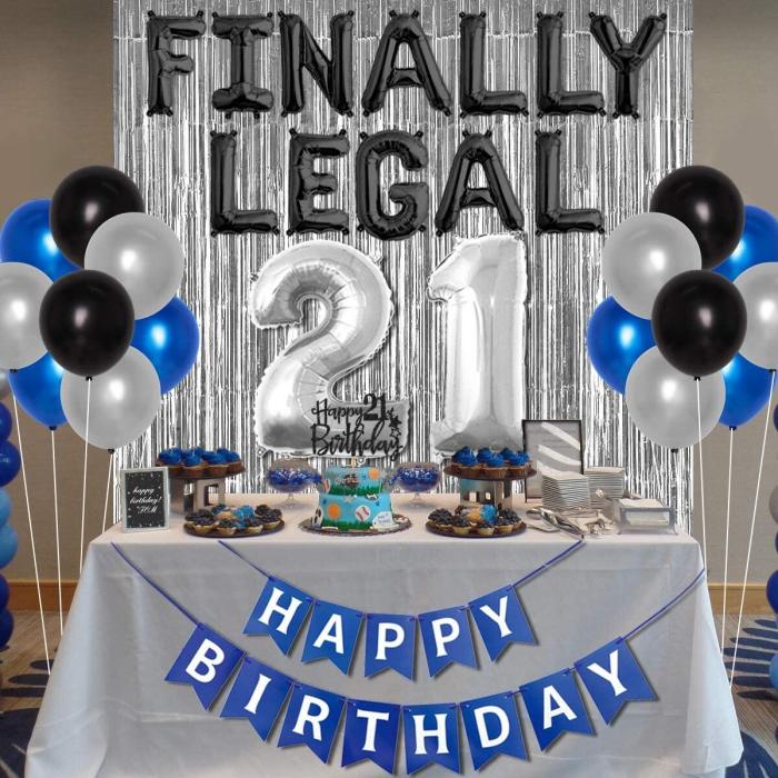 21st birthday decoration ideas