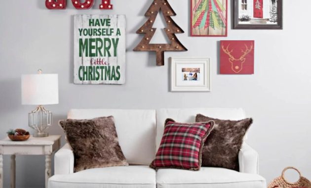 Christmas decoration ideas on wall