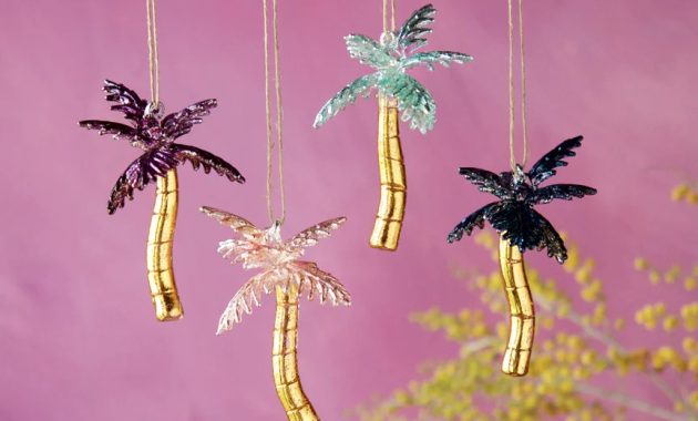 Palm tree christmas decoration