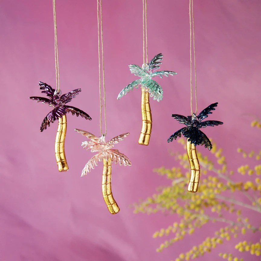 Palm tree christmas decoration