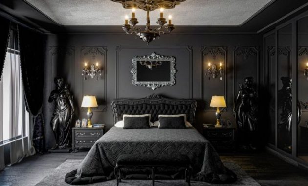 Gothic bedroom decor ideas