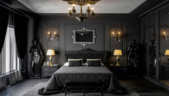 Gothic bedroom decor ideas