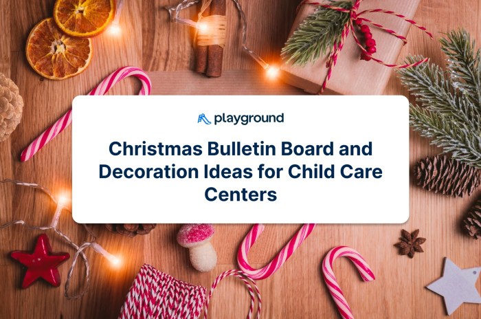 Bulletin board decoration ideas for christmas