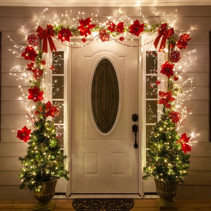 Christmas decoration for door