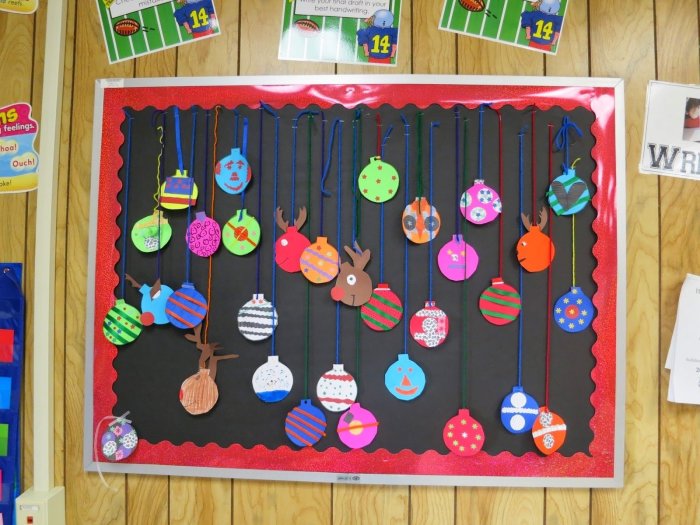 Bulletin board decoration ideas for christmas