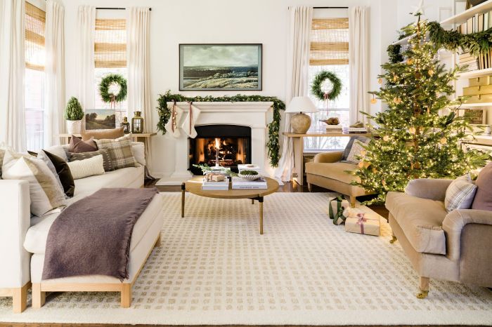 Christmas decoration ideas for living room